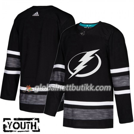 Tampa Bay Lightning Hockeydrakt Blank Svart 2019 NHL All-Star Adidas Authentic - Barn